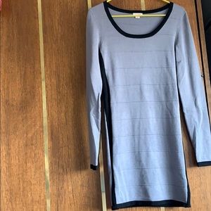 Xhilaration slate blue sweater dress